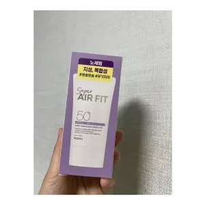 어퓨 슈퍼에어핏 마일드 선크림 노세범 이엑스