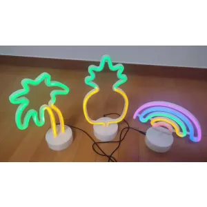 캠핑 네온 램프