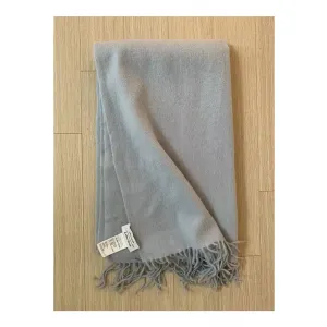 앤아더스토리즈 울 프린지 머플러 스카프 라이트블루